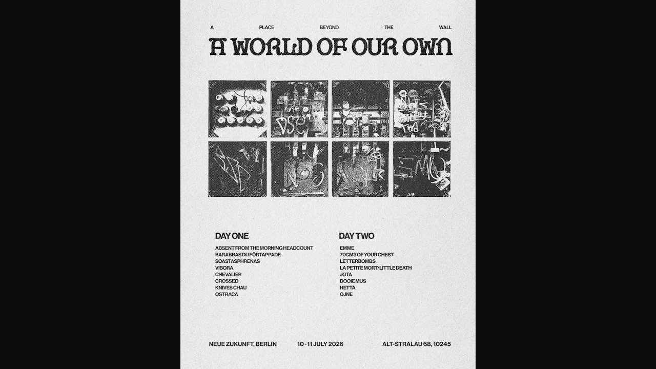 A World Of Our Own Festival