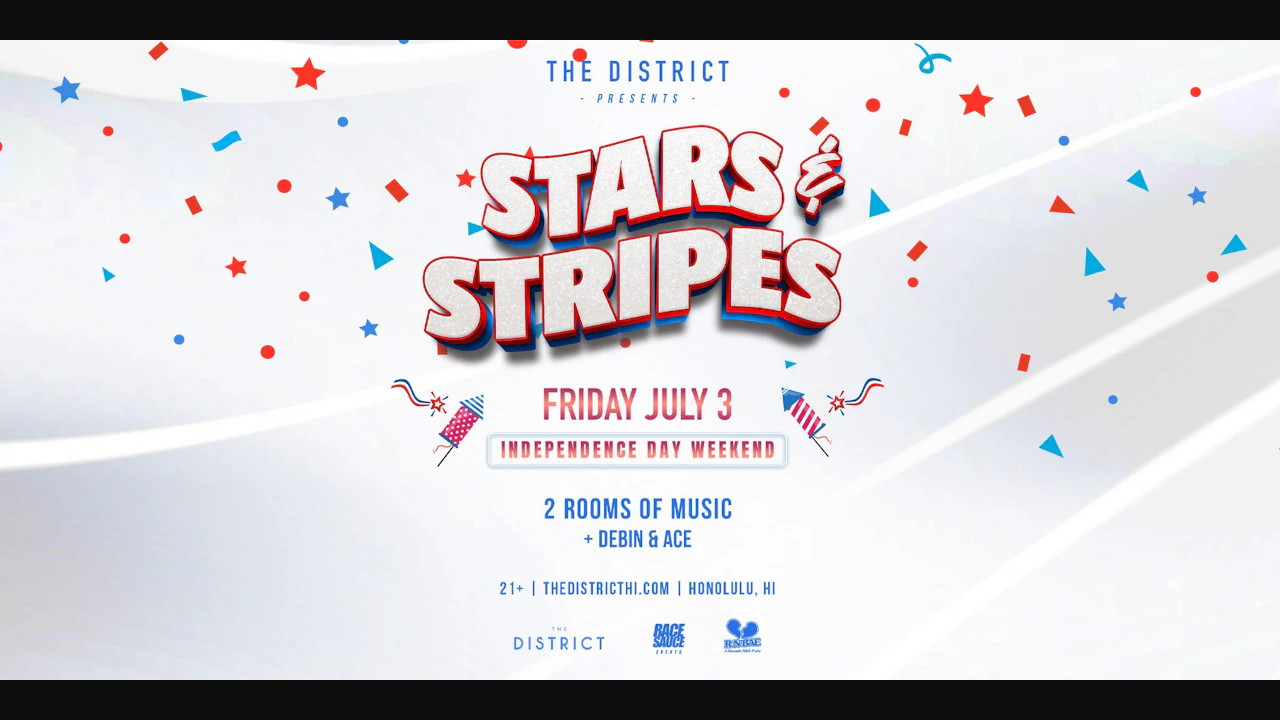 Stars & Stripes, First Friday