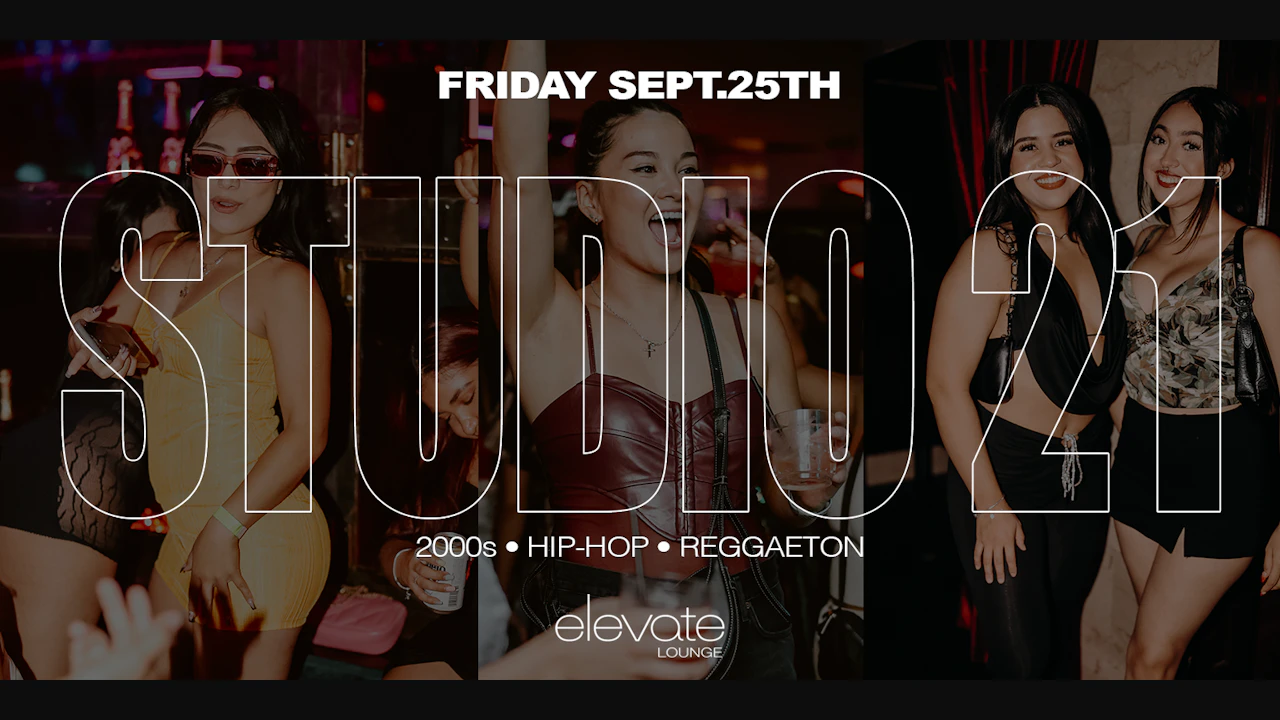 2000s, Hip-hop, Reggaeton Rooftop Party Studio21