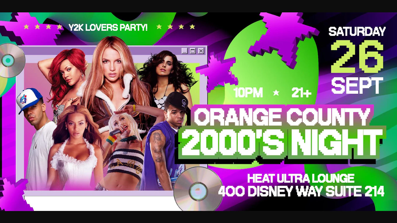 I LOVE 2000s OC! @ Heat Ultra Lounge OC!