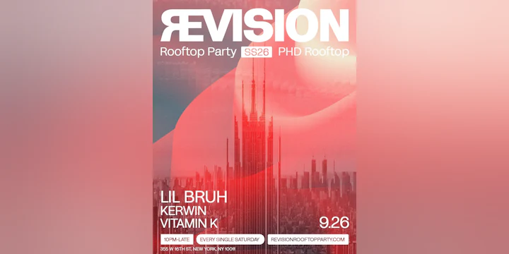 revision rooftop party