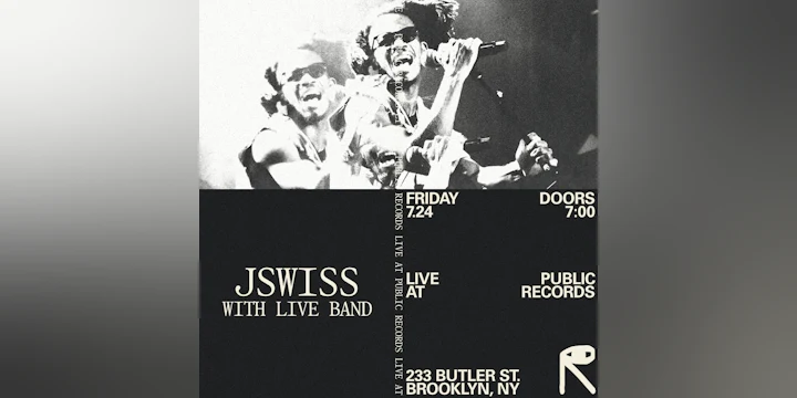 JSWISS With Live Band