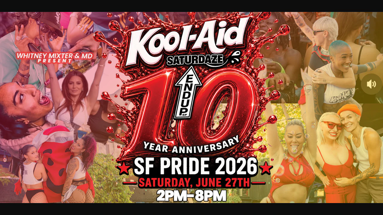 Koolaid | SF Pride Lesbian, Sapphic + Queer Day Party @ Endup