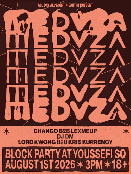 MEDUZA Block Party at Youssefi Square.