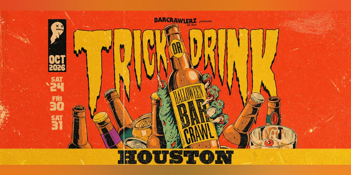 Trick or Drink: Houston Halloween Bar Crawl (3 Days)