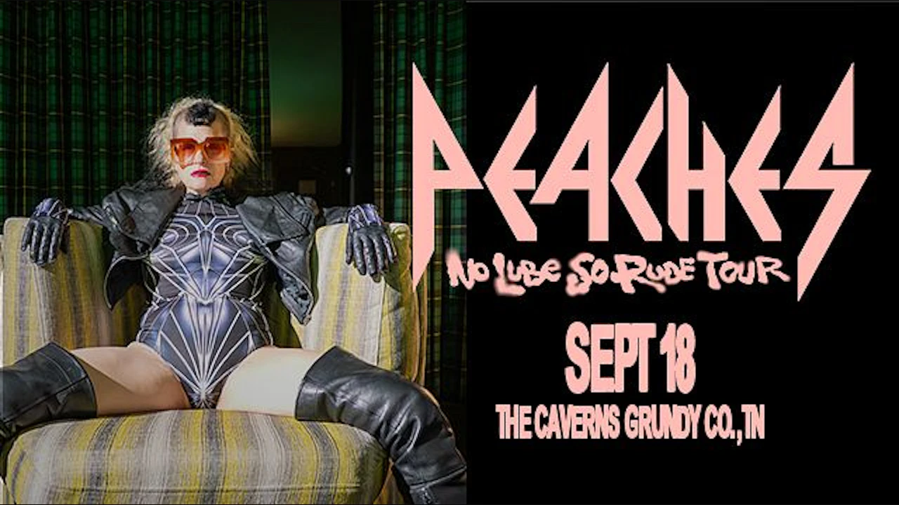 Peaches - No Lube So Rude Tour - in The Caverns