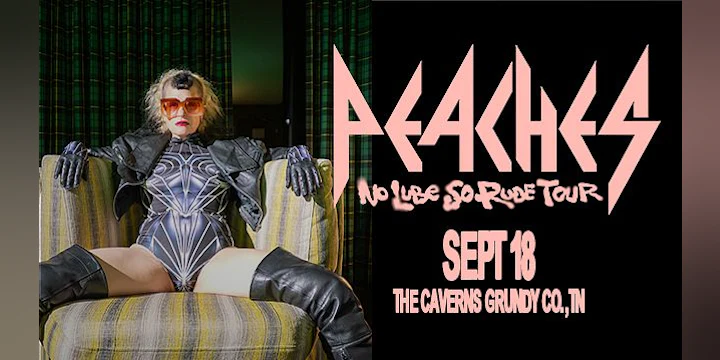 Peaches - No Lube So Rude Tour - in The Caverns