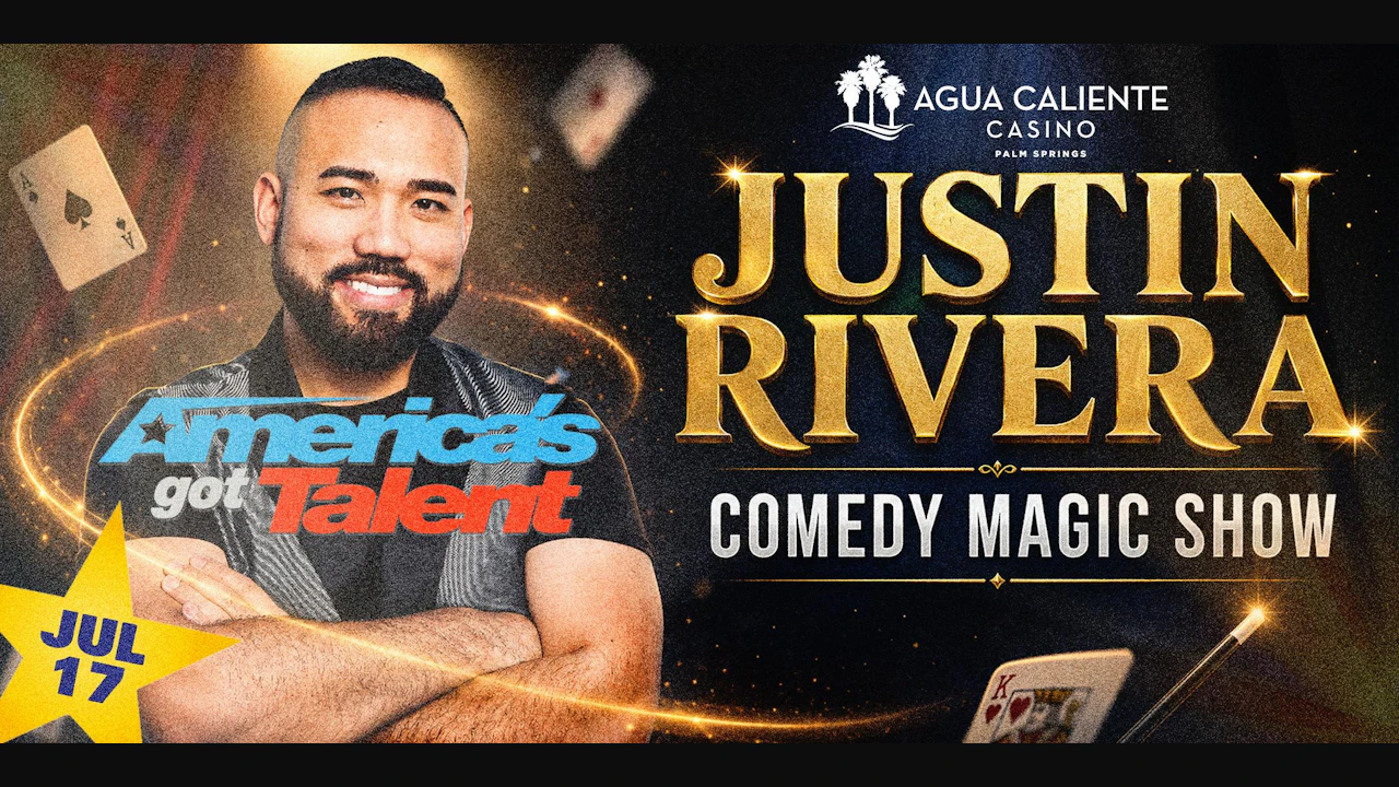 Justin Rivera Comedy Magic Show! As seen on America's Got Talent