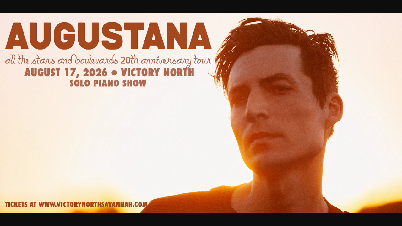 Augustana - Solo Piano Tour