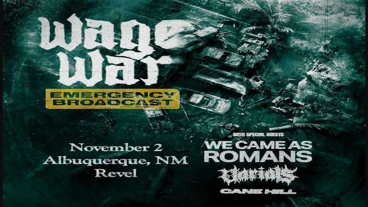 Wage War - Emergency Broadcast Tour