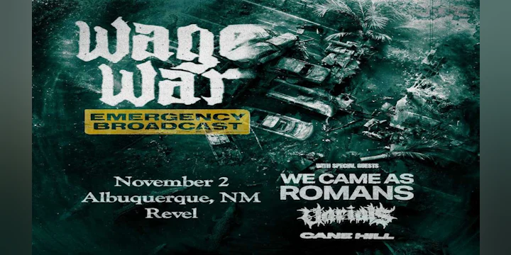 Wage War - Emergency Broadcast Tour