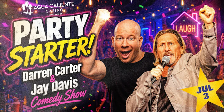 PARTY STARTER! Darren Carter & Jay Davis Comedy Show