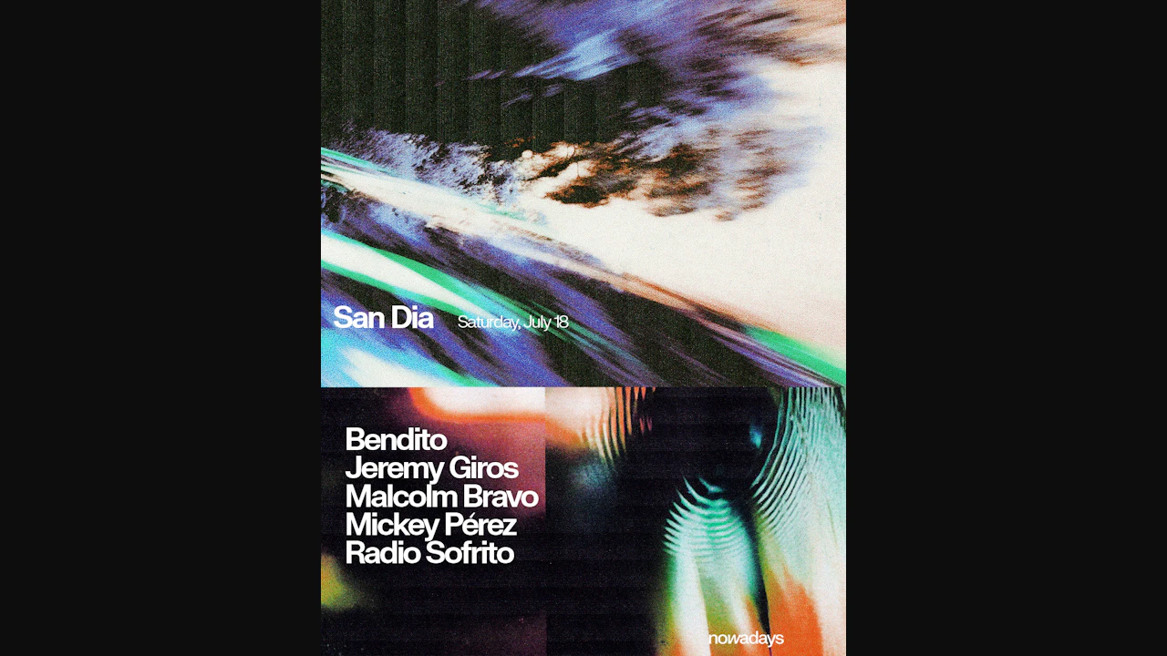 SanDia x Caribe Funk: Bendito, Jeremy Giros, Malcolm Bravo, Mickey Pérez, Radio Sofrito