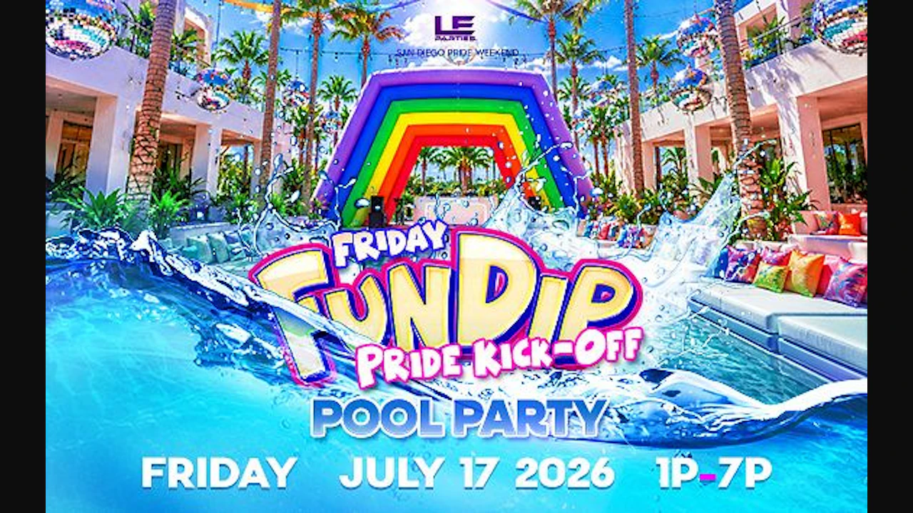 Friday - Fun Dip Pool Party