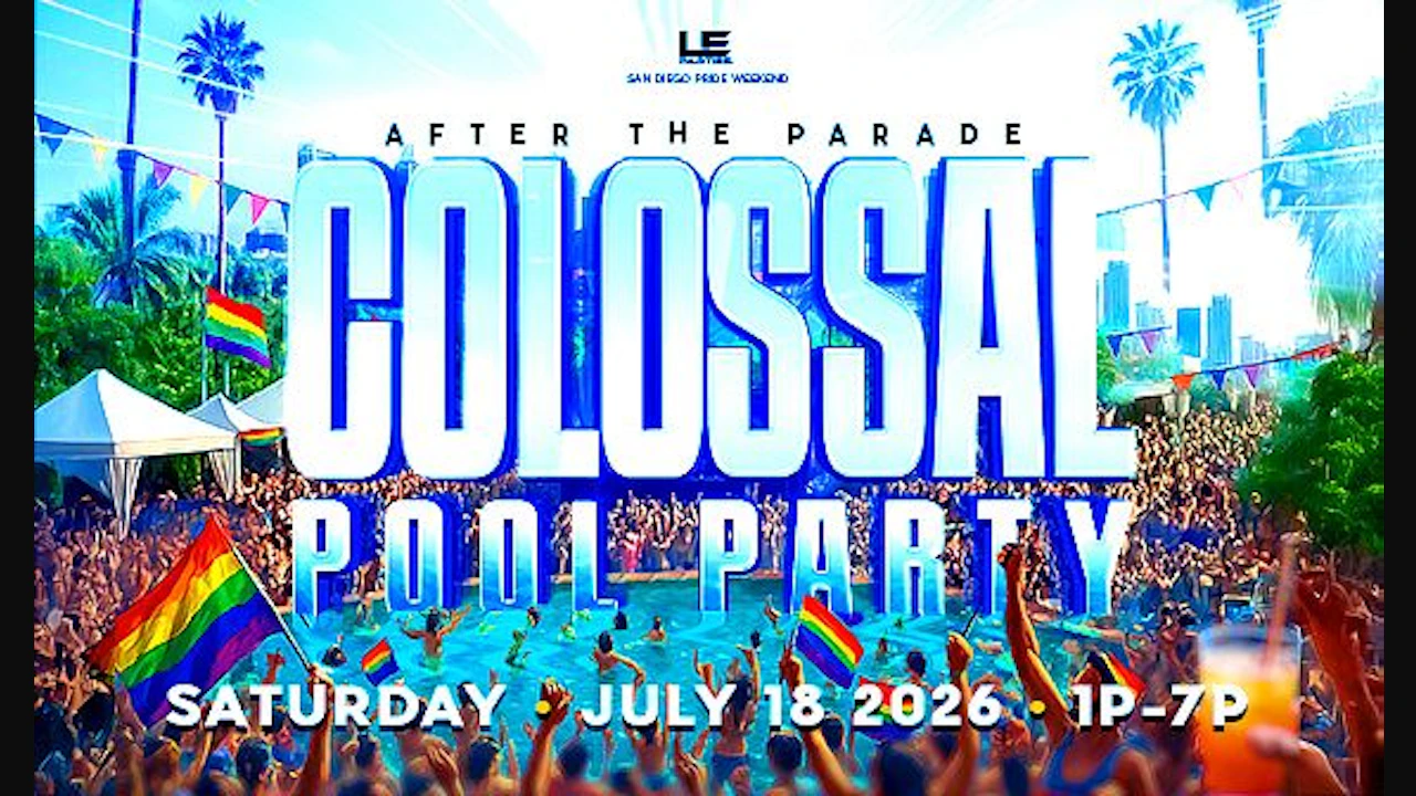 Saturday - Colossal Pool Party