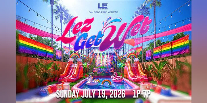 Sunday - Lez Get Wet Pool Party