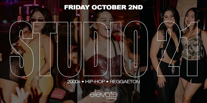 2000s, Hip-hop, Reggaeton Rooftop Party Studio21