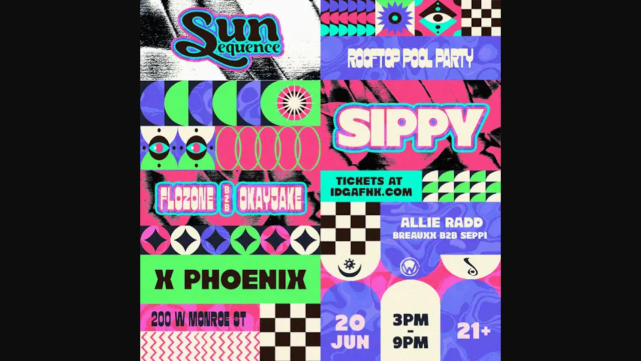 SIPPY, Flozone b2b OkayJake: X Phoenix Rooftop Pool Party