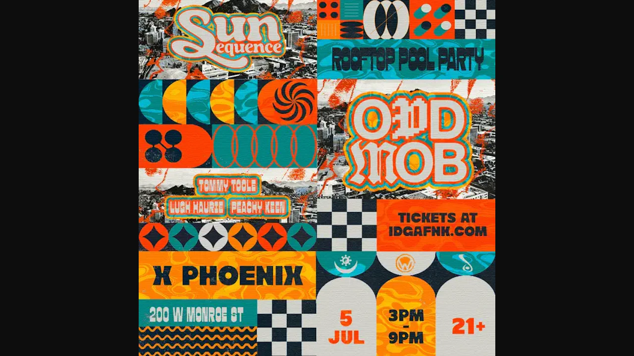 Sun Sequence w. Odd Mob : X Phoenix Rooftop Pool Party