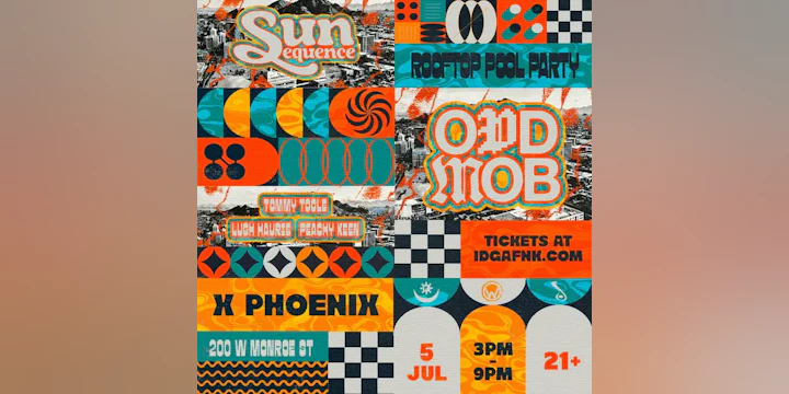 Sun Sequence w. Odd Mob : X Phoenix Rooftop Pool Party