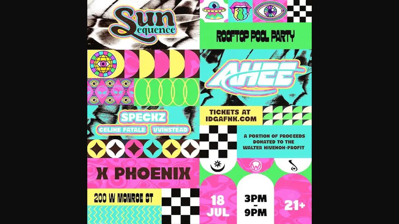 Sun Sequence w AHEE: X Phoenix Rooftop Pool Party