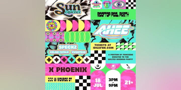 Sun Sequence w AHEE: X Phoenix Rooftop Pool Party