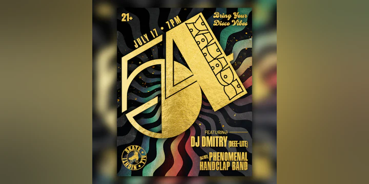 Xanadu 54 ft. DJ Dmitri (Dee-Lite) & Phenomenal Handclap Band (skate all night)