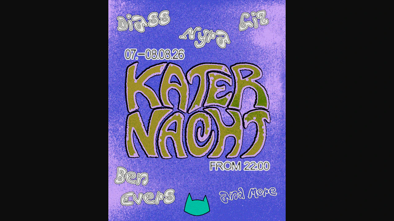 Katernacht with GiZ, Nyra, Ben Evers, Diass + more