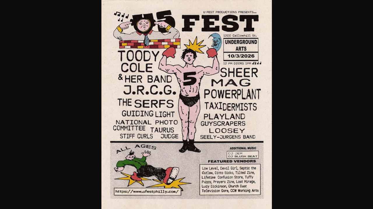 U5 Fest ft. Toody (of Dead Moon) & Sheer Mag
