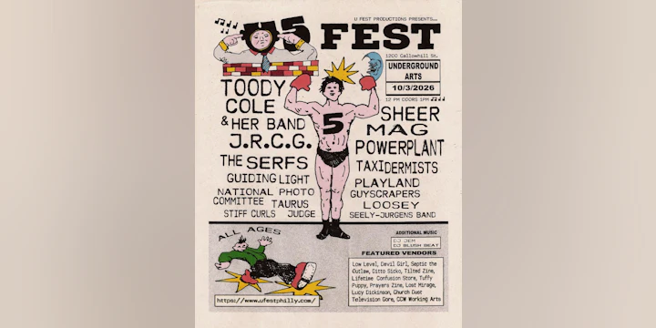 U5 Fest ft. Toody (of Dead Moon) & Sheer Mag