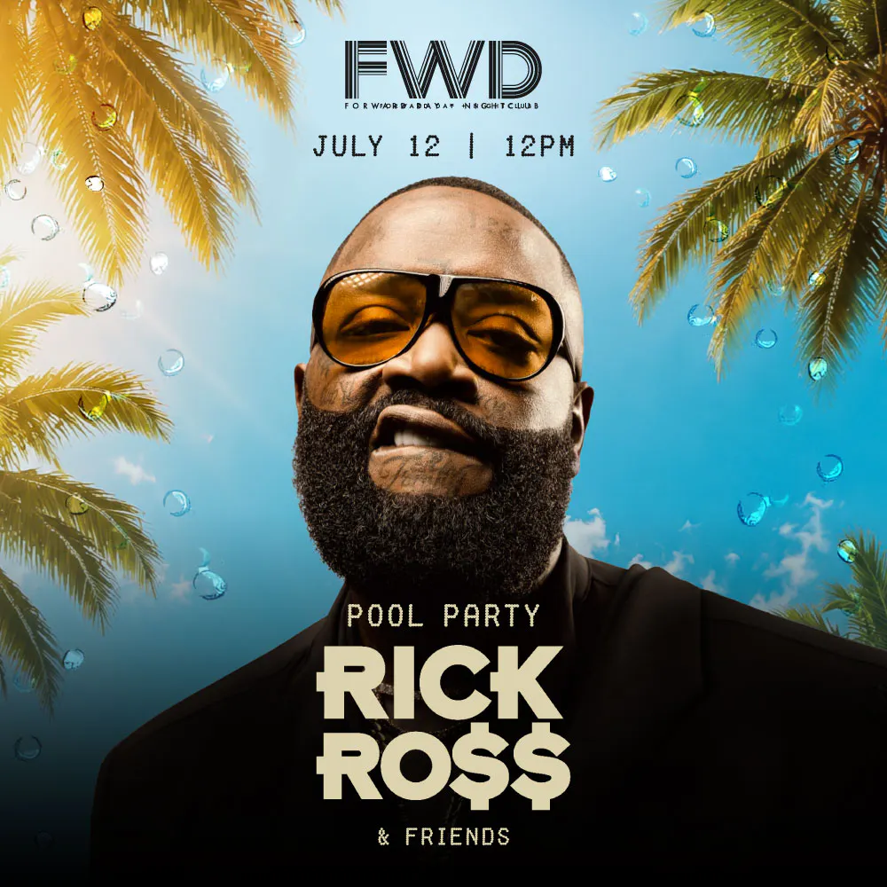 Rick Ross & Friends Pool Party