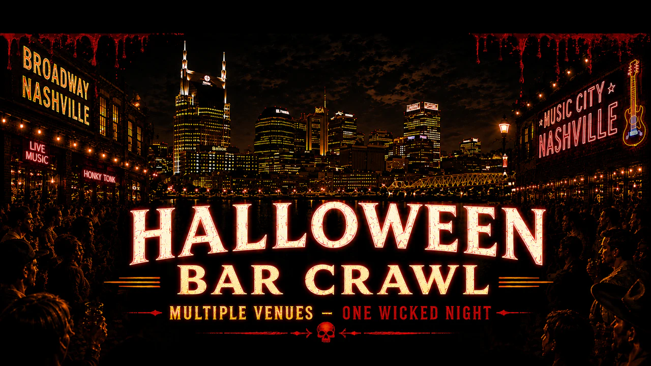 Halloween Nashville Bar Crawl
