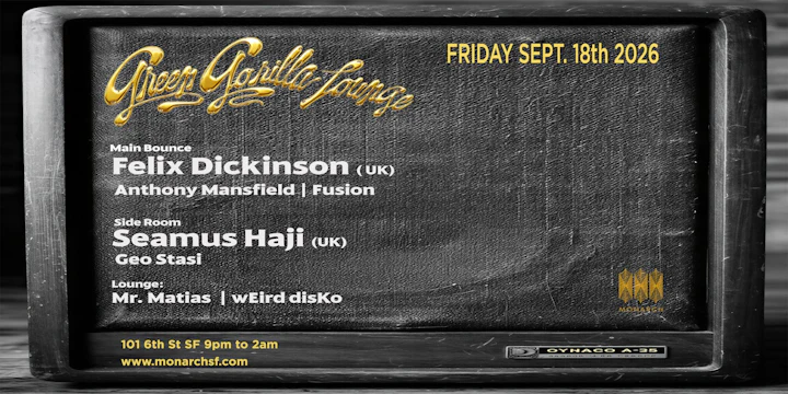 Felix Dickinson | Anthony Mansfield | Fusion | Seamus Haji | Geo Stasi
