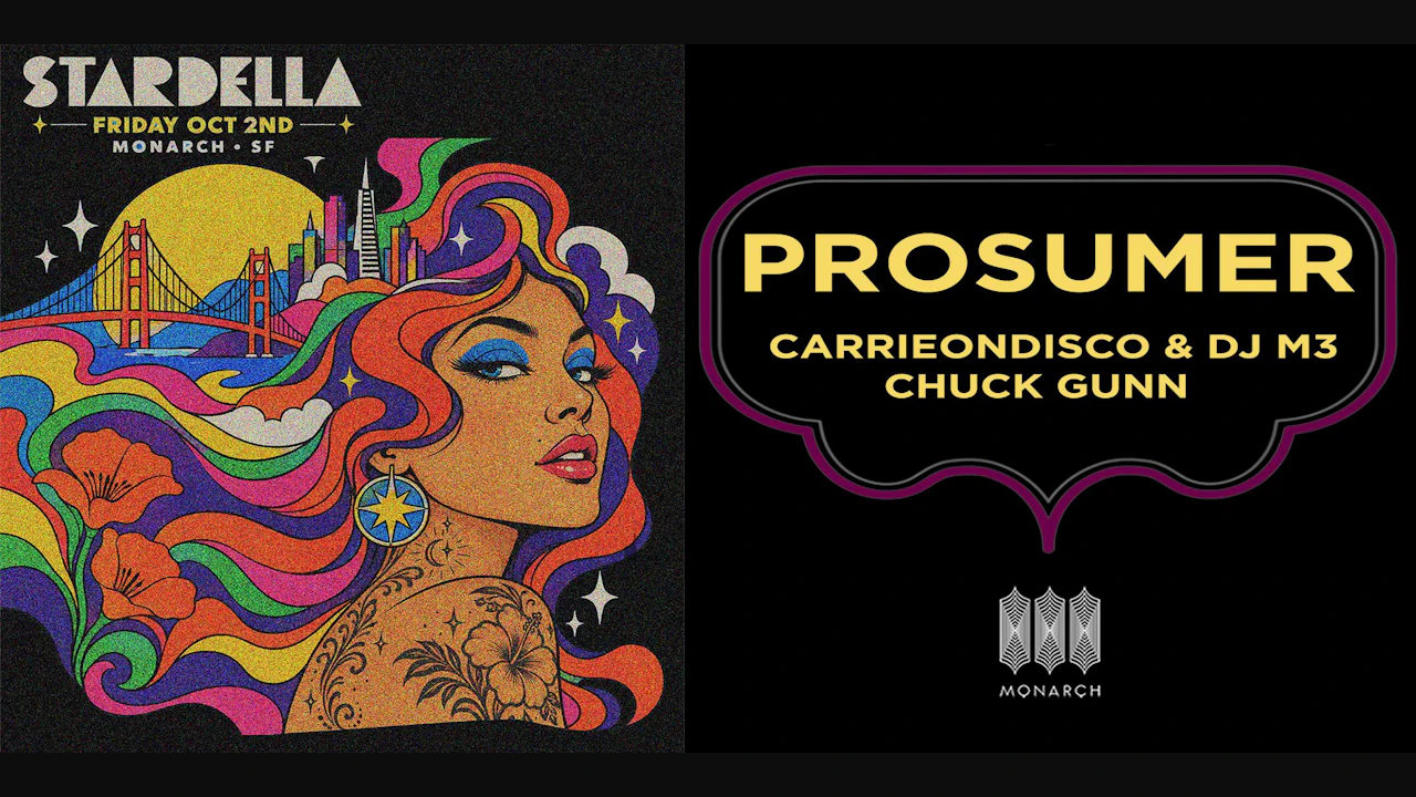 Prosumer | Carrieondisco | DJ M3 | Chuck Gunn