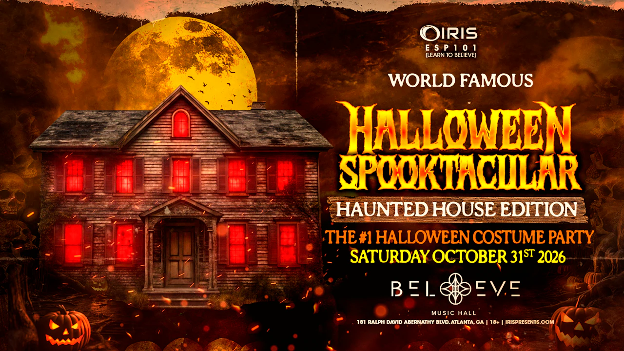 THE IRIS #1HALLOWEEN Spooktacular @BMH Sat Oct 31TheBiggest Halloween Event