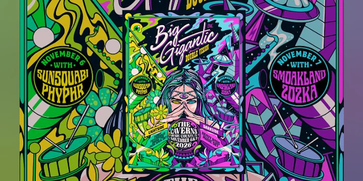 Big Gigantic Presents Double Vision in The Caverns