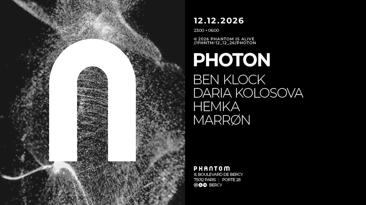 Phantom : Ben Klock Presents Photon