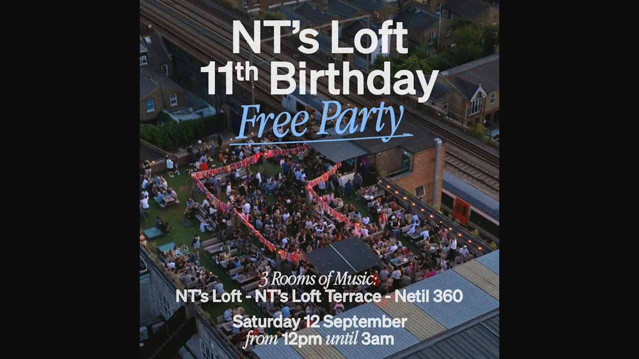 NT's Loft 11th Birthday: Free Rooftop Party