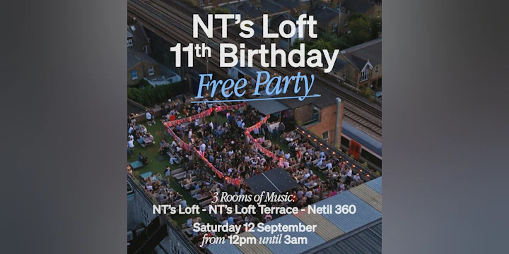 NT's Loft 11th Birthday: Free Rooftop Party