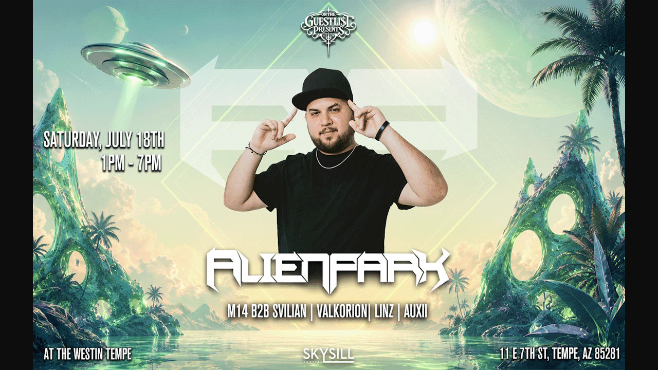 Rooftop Renegade Pool Party: Alienpark