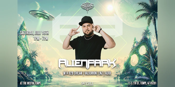 Rooftop Renegade Pool Party: Alienpark