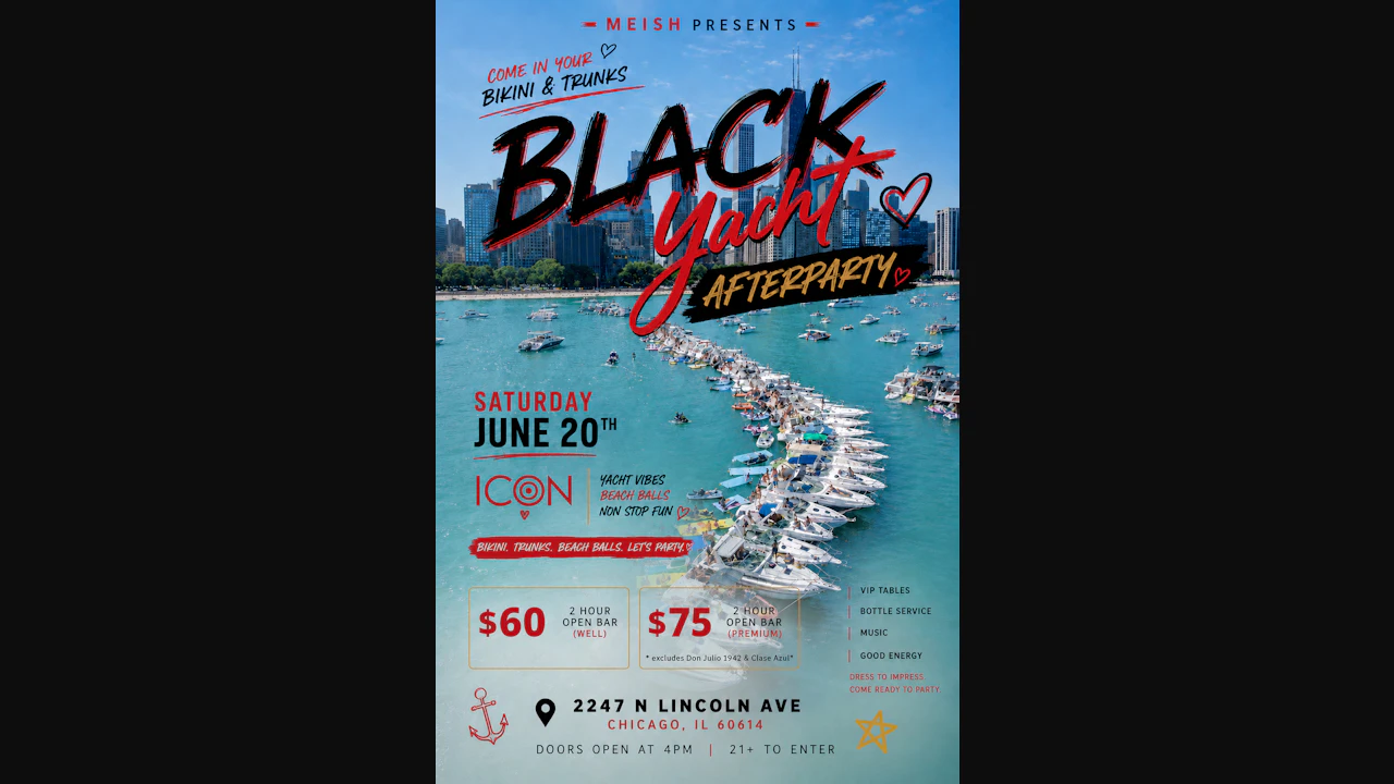 Black Yacht Afterparty