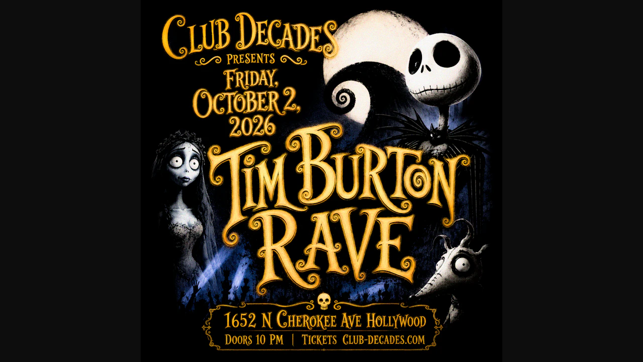 Tim Burton Rave Halloween