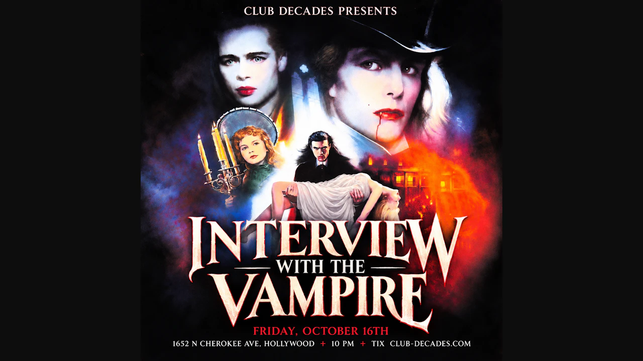 Interview With the Vampire Halloween | Club Decades