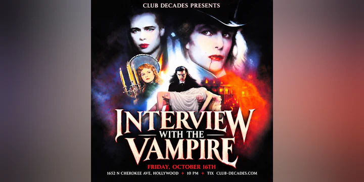 Interview With the Vampire Halloween | Club Decades