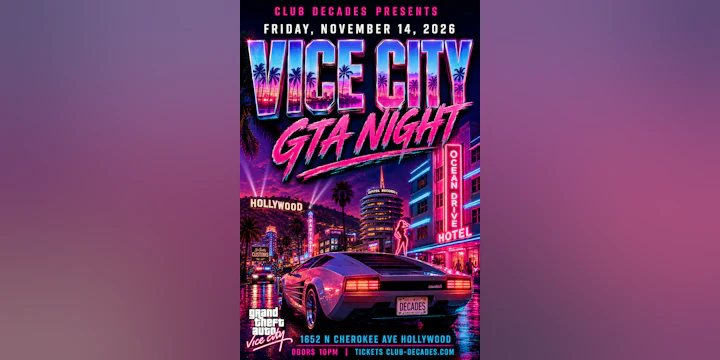 Vice City: GTA Night