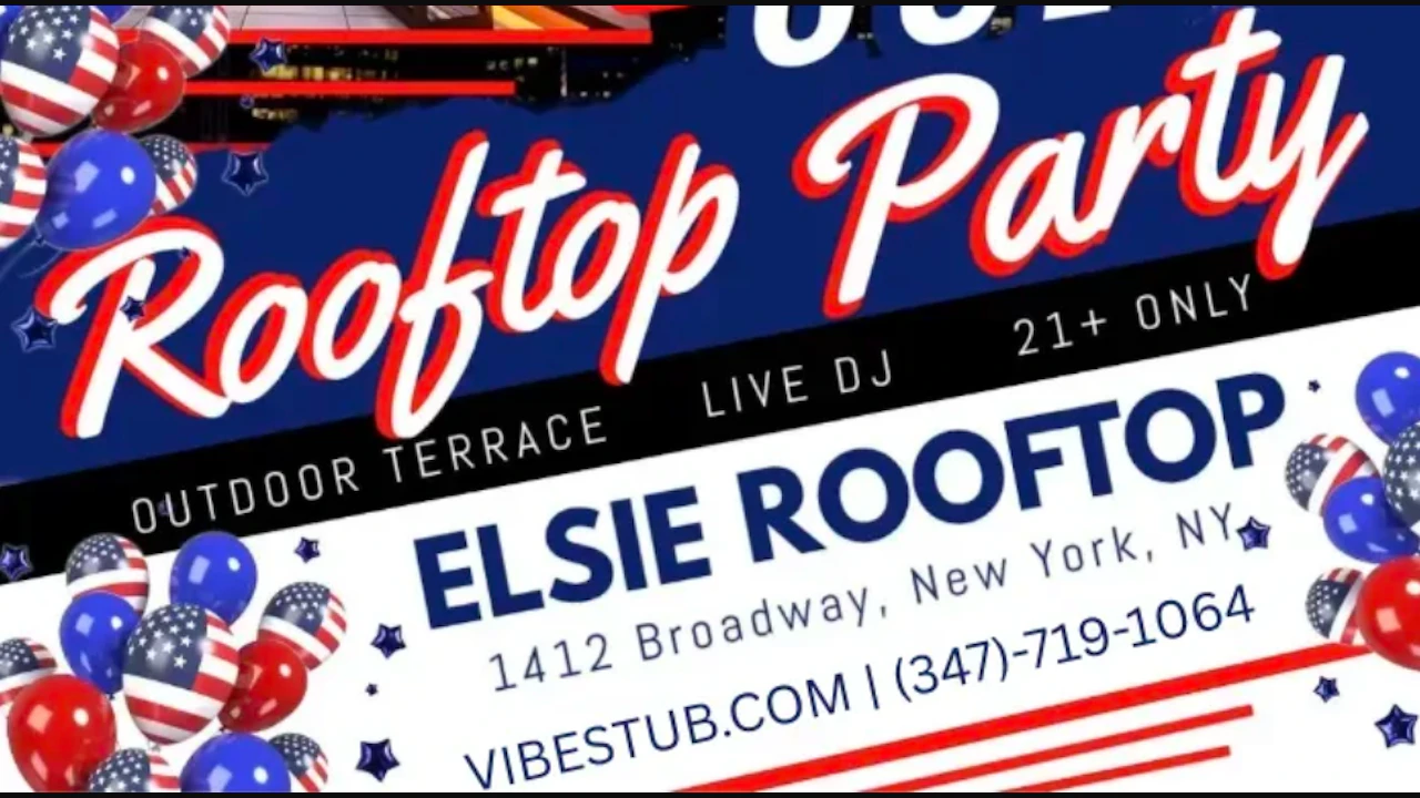 4th of July Rooftop Party @ Elsie Rooftop