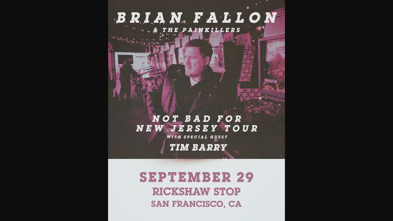 Brian Fallon & the Painkillers