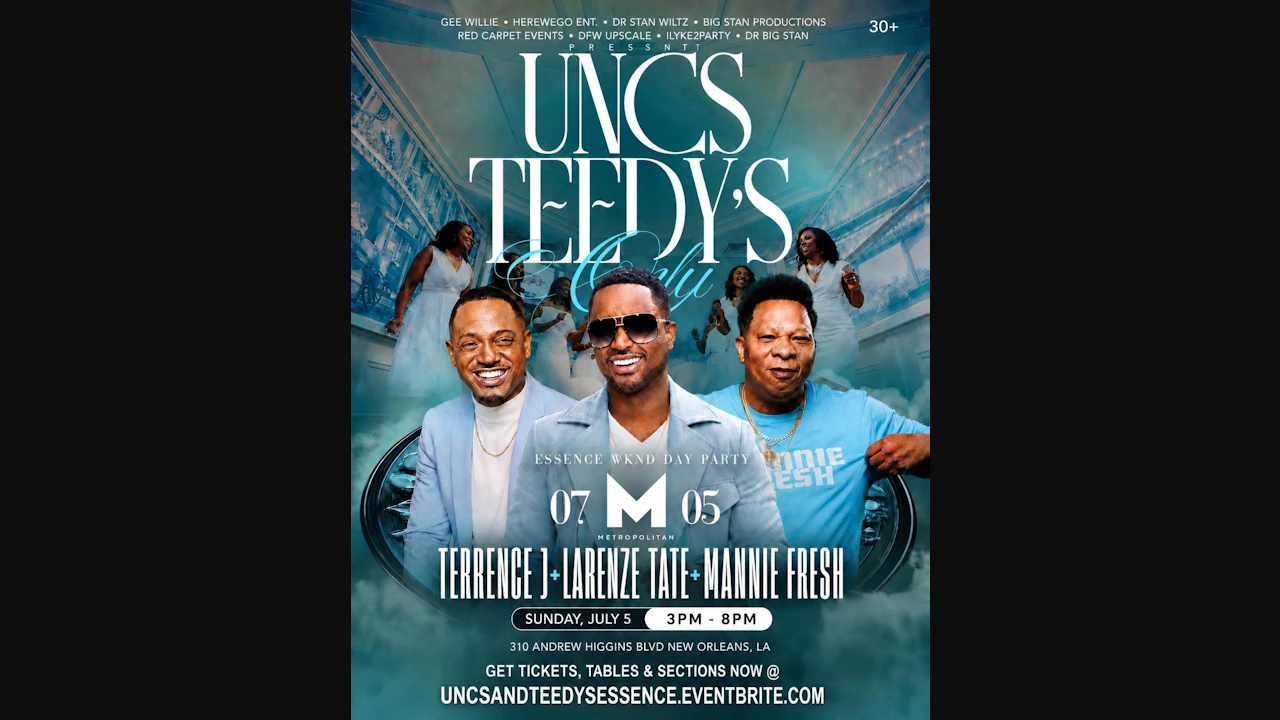 Uncs & Teedys Fest Weekend Day Party W/larenz Tate, Mannie Fresh, & Friends
