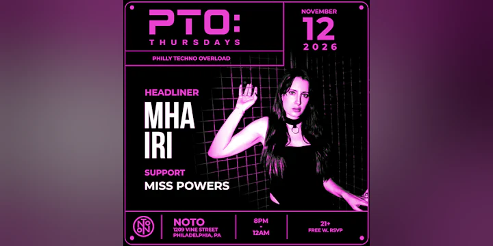 Pto Thursdays: Mha Iri